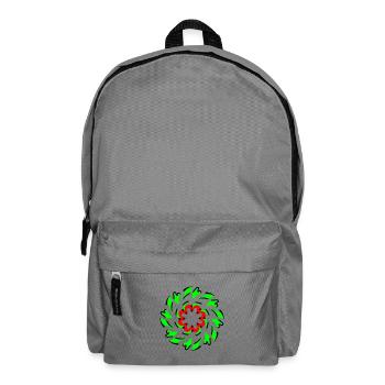 Mandala 1# - Rucksack - Mittelgrau - Vorne