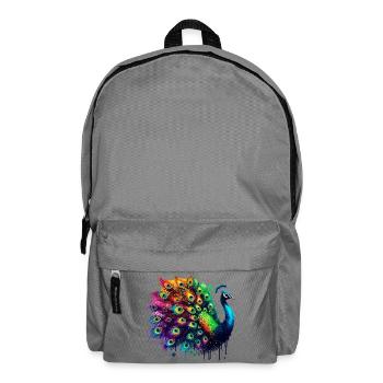 Pfau - Rucksack - Mittelgrau - Vorne