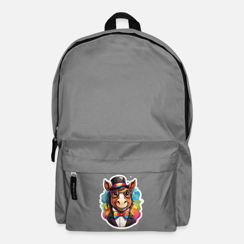 Rainbow Esel Gentleman - Rucksack - Mittelgrau