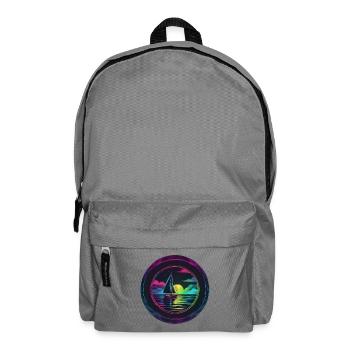 Neonsegler am Abendrot - Rucksack - Mittelgrau - Vorne