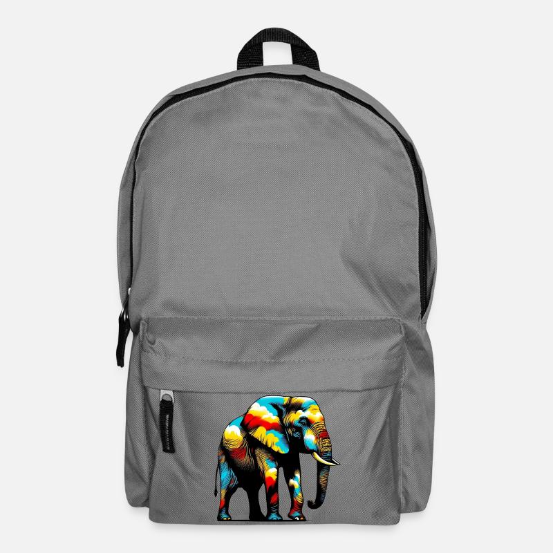 Elefant - Rucksack - Mittelgrau