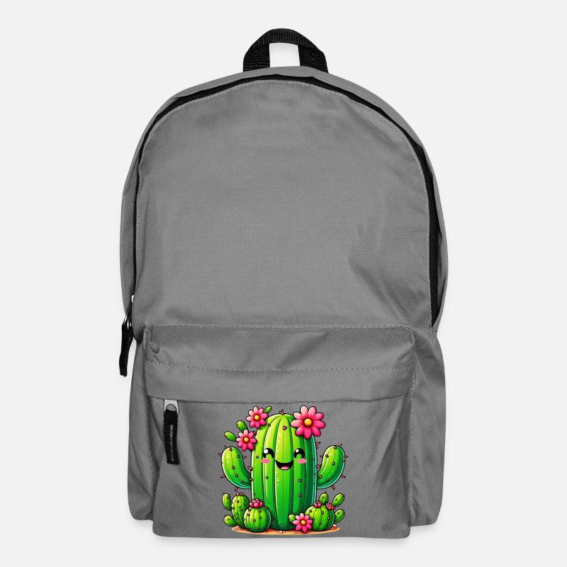 Kaktus - Rucksack - Mittelgrau