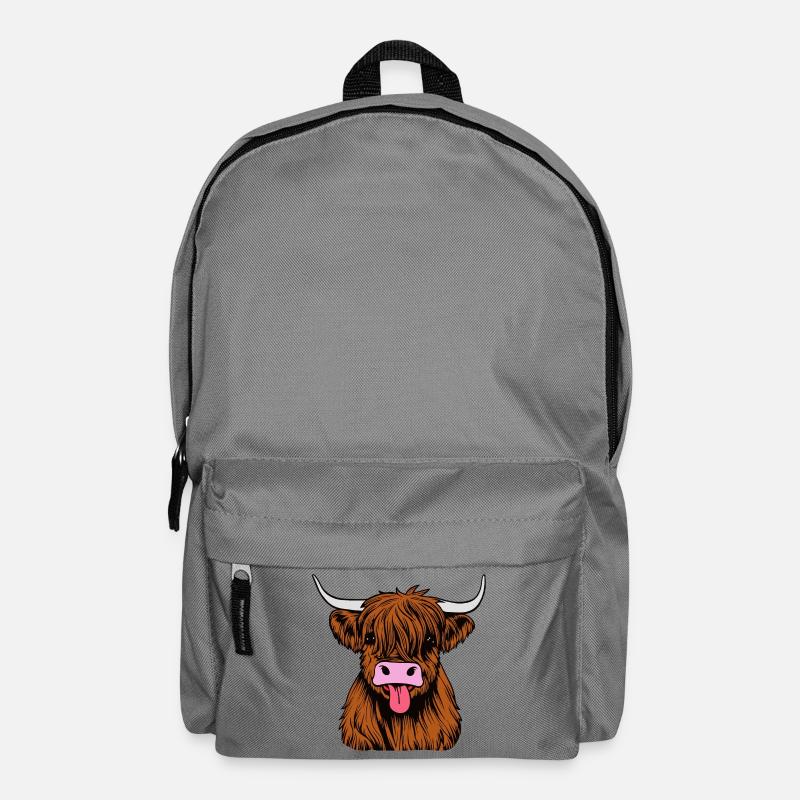 Hochland-Bulle - Rucksack - Mittelgrau