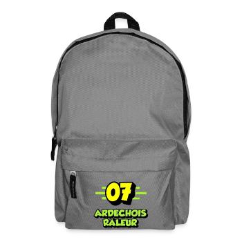 Ardechois râleur - Sac à dos - gris éléphant - Devant