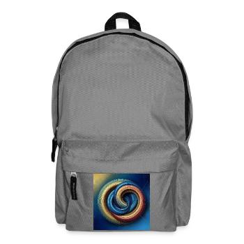 Kreise 1 - Rucksack - Mittelgrau - Vorne