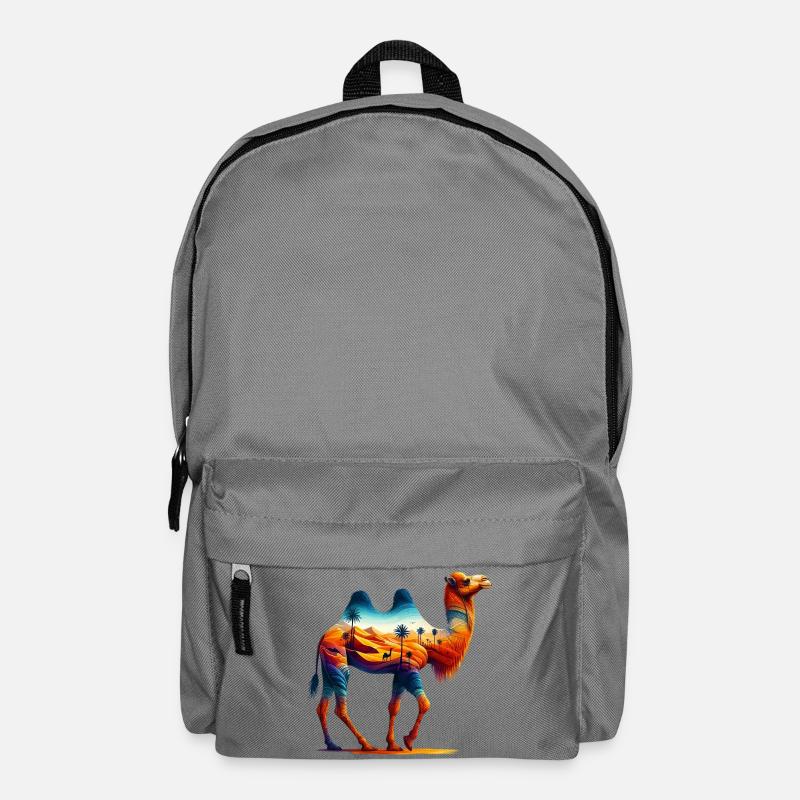 Kamel - Rucksack - Mittelgrau
