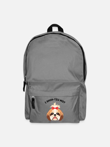 I shih-tzu not - Rucksack - Mittelgrau