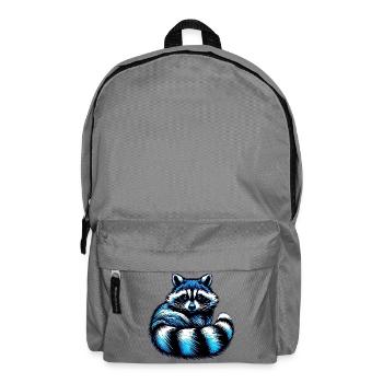 Raccoon - Backpack - elephant grey - Front