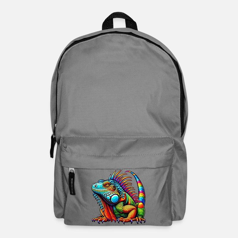 Leguan - Rucksack - Mittelgrau