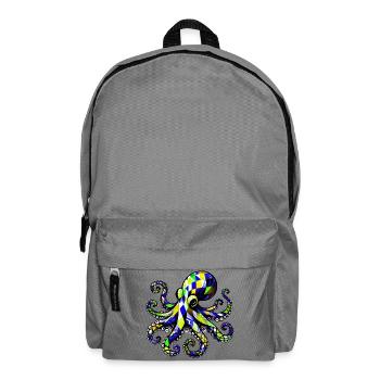 Pieuvre - Sac à dos - gris éléphant - Devant