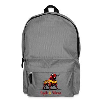 The pride Valencia flag design - Backpack - elephant grey - Front