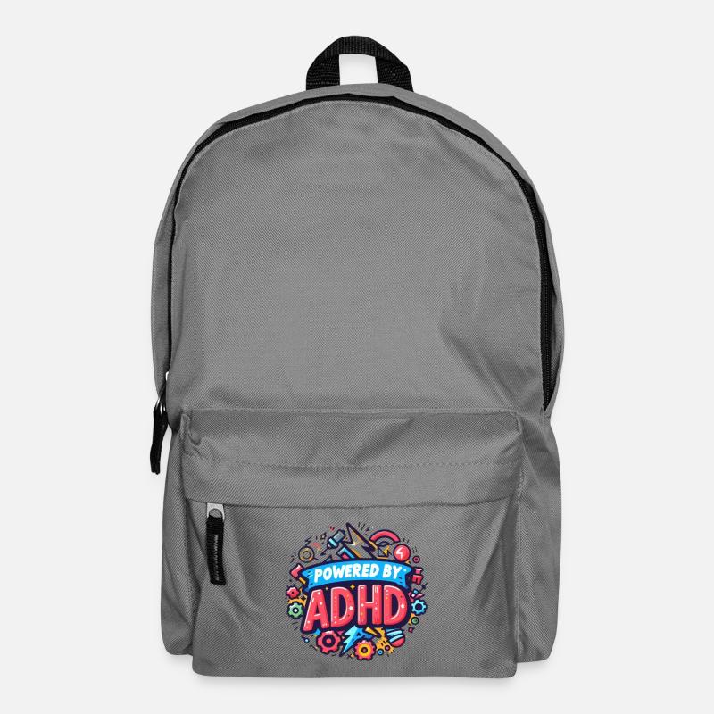 ADHD - Backpack - elephant grey