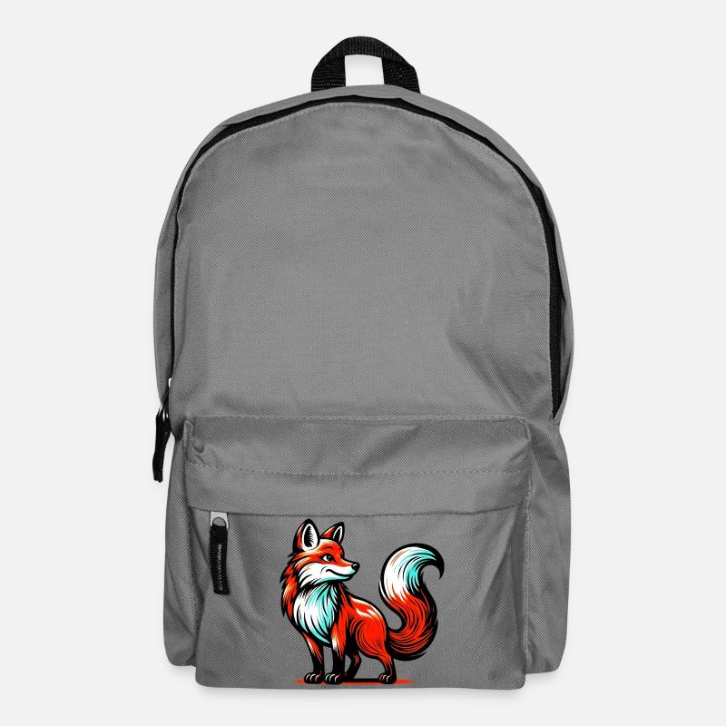 Renard - Sac à dos - gris éléphant