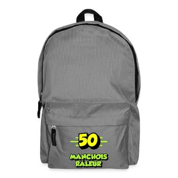 Manchois râleur - Sac à dos - gris éléphant - Devant
