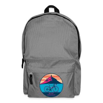 Design de T-shirt Mont Ventoux - Sac à dos - gris éléphant - Devant