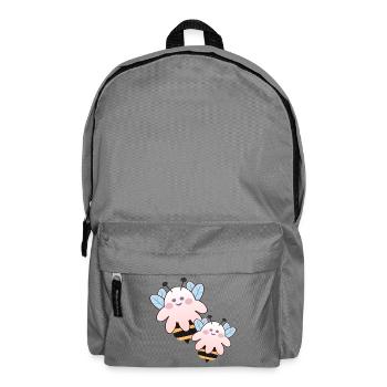 HALLOWEEN COSTUMES GHOSTS COUPLES - Backpack - elephant grey - Front