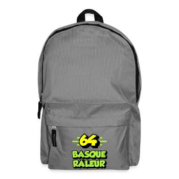 basque râleur - Sac à dos - gris éléphant - Devant