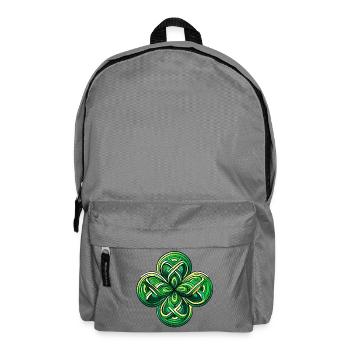 Trèfle à quatre feuilles - Sac à dos - gris éléphant - Devant