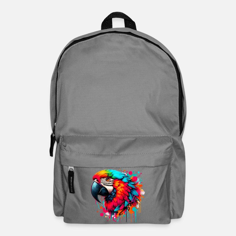 Perroquet - Sac à dos - gris éléphant