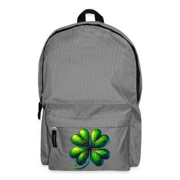 Trèfle à quatre feuilles - Sac à dos - gris éléphant - Devant