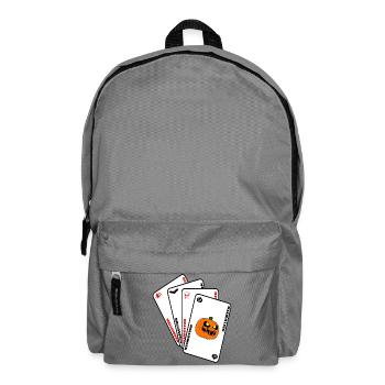 Cartes halloween - Sac à dos - gris éléphant - Devant