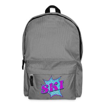 POPPART SKIING - SKIING SKIING - Backpack - elephant grey - Front
