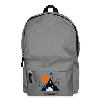 Gebirge - Rucksack - Mittelgrau - Vorne