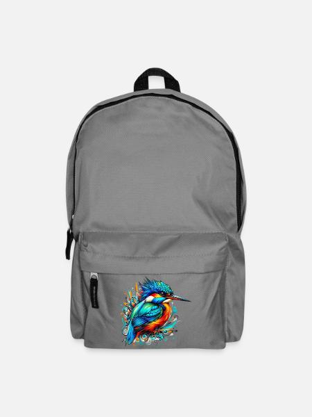 Eisvogel - Rucksack - Mittelgrau