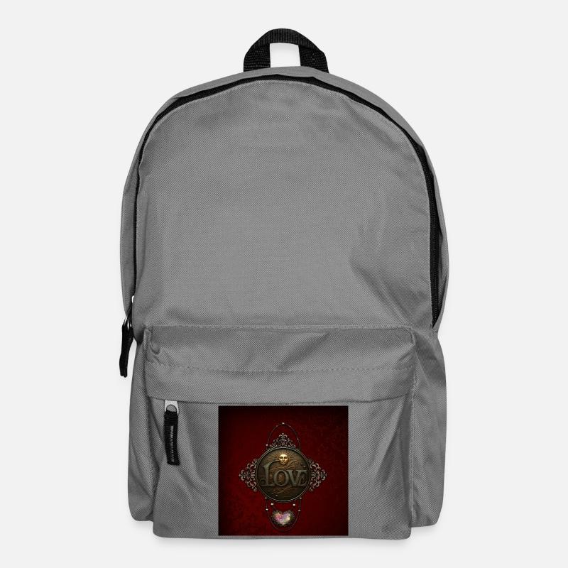 L’emblème de l’amour - Sac à dos - gris éléphant