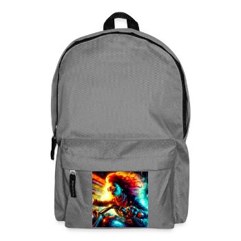 Cyberpunk Moto - Sac à dos - gris éléphant - Devant