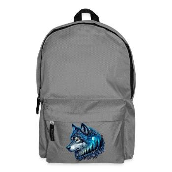 Wolf - Rucksack - Mittelgrau - Vorne