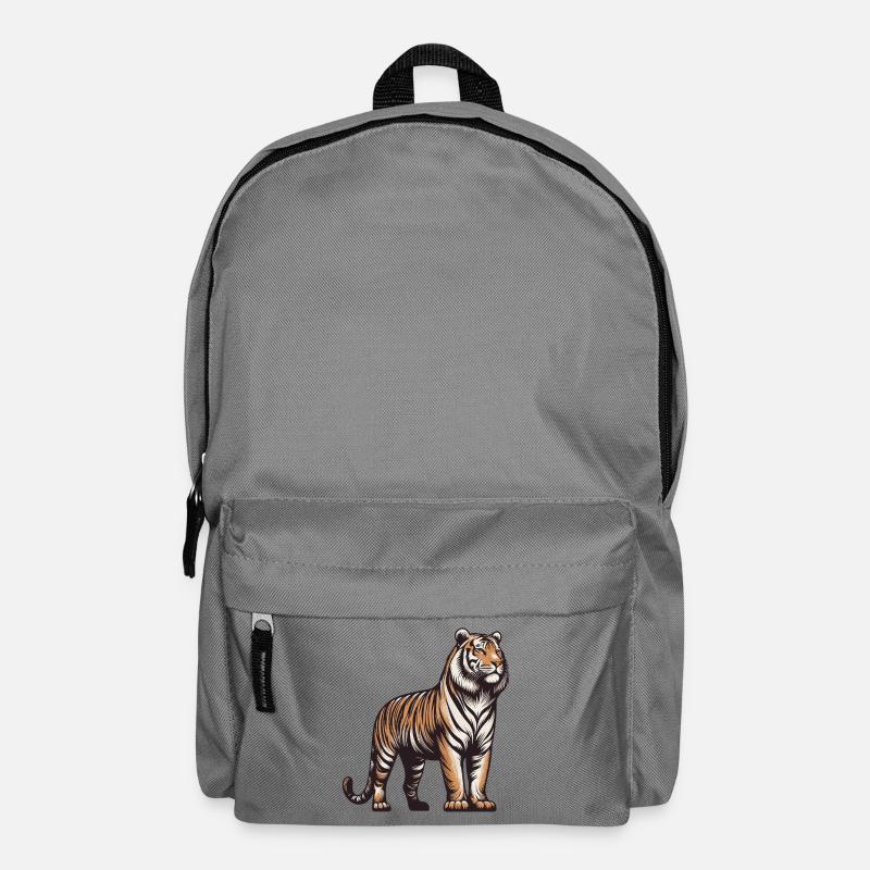 Tiger - Backpack - elephant grey