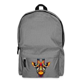 Girafe - Sac à dos - gris éléphant - Devant