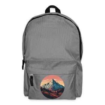 Landscape Monagne Forest - Backpack - elephant grey - Front