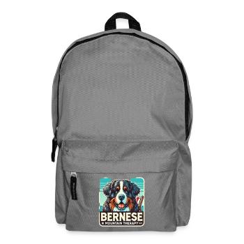 Bernese mountain dog - Backpack - elephant grey - Front