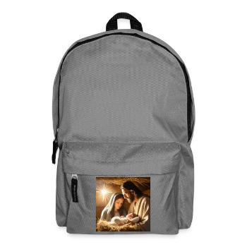 Jésus, catholique, Jésus-Christ - Sac à dos - gris éléphant - Devant
