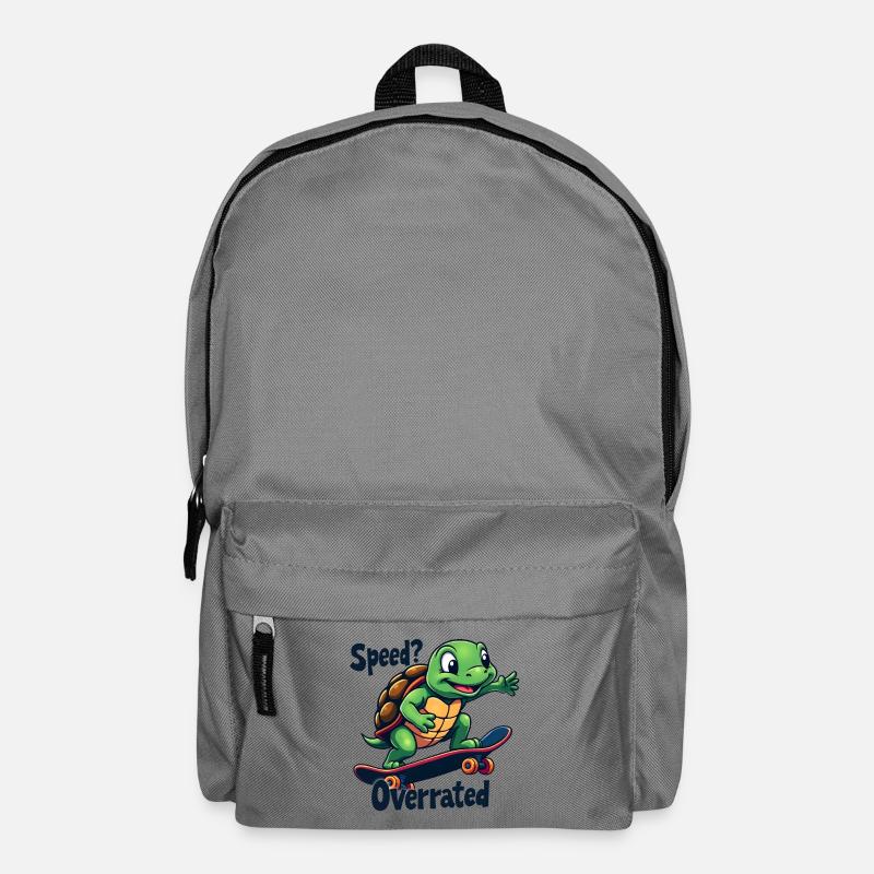 Speed? Overrated - Rucksack - Mittelgrau