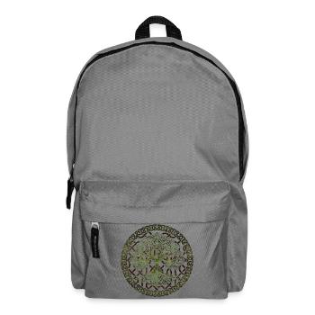 Yggdrasil arbre de vie - Sac à dos - gris éléphant - Devant