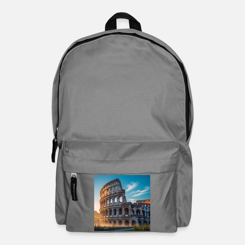 Sporthalle - Rucksack - Mittelgrau