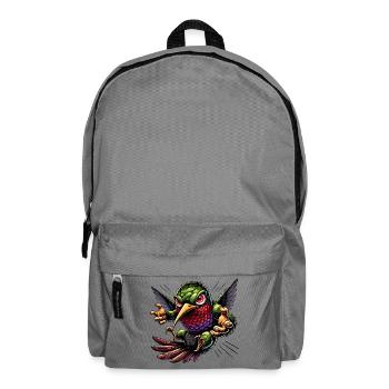 Hummingbird Design - Backpack - elephant grey - Front