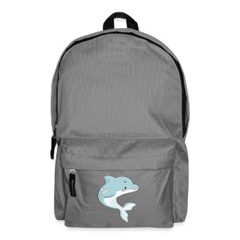 Delfin - Rucksack - Mittelgrau - Vorne
