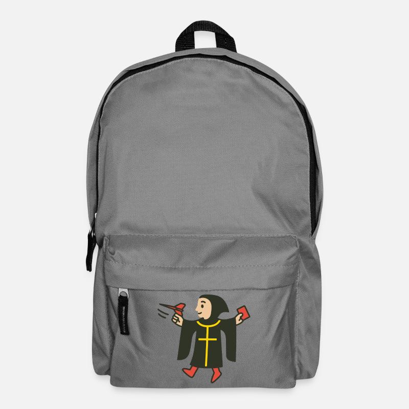 München spielt Dart - Rucksack - Mittelgrau
