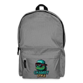 Chamey Style Crocodile Streetwear - Sac à dos - gris éléphant - Devant