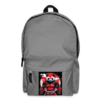 Roter Panda Zen-Geist - Rucksack - Mittelgrau - Vorne