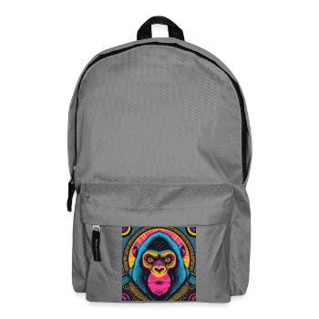 Electric Gorilla - Backpack - elephant grey - Front