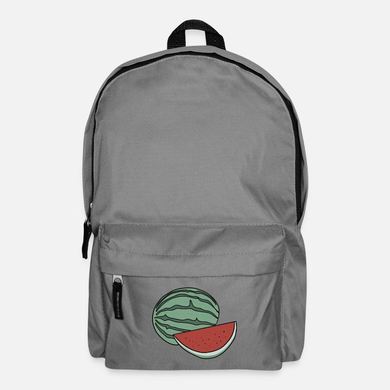 Leckere Frucht-Wassermelone - Rucksack - Mittelgrau