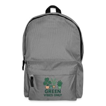 Vibrations vertes uniquement - Sac à dos - gris éléphant - Devant
