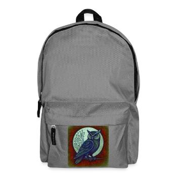Hibou Dkital - Sac à dos - gris éléphant - Devant