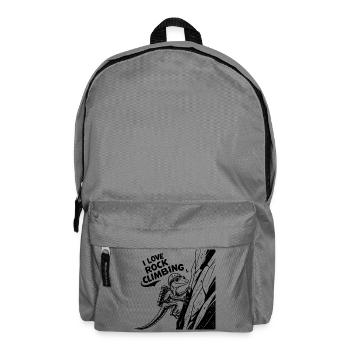 Klettern, Felsklettern - Rucksack - Mittelgrau - Vorne
