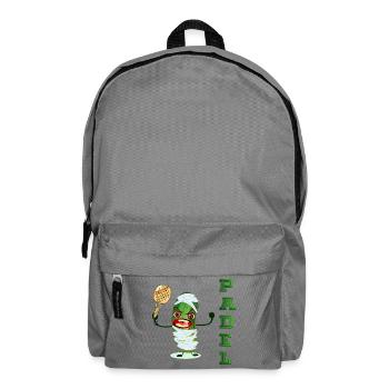 HALLOWEEN CORNICHON CORNICHON PADEL - Sac à dos - gris éléphant - Devant